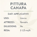 Pittura Canapa dati applicativi