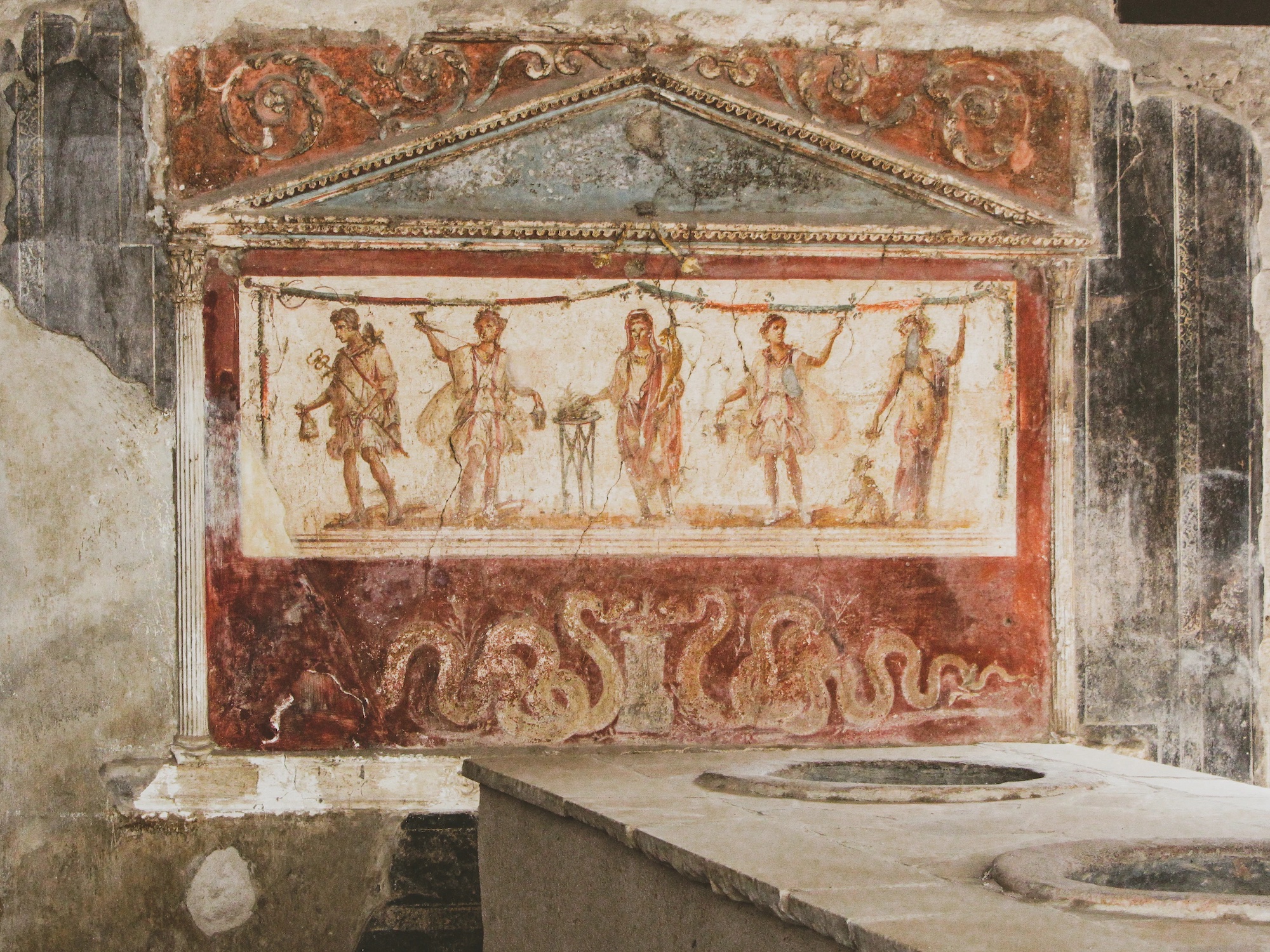 affreschi romani di pompei