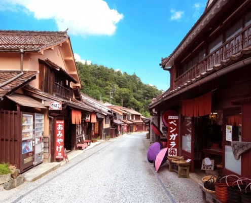 Villaggio di Fukiya Furusato - Culla del Rosso Bengara