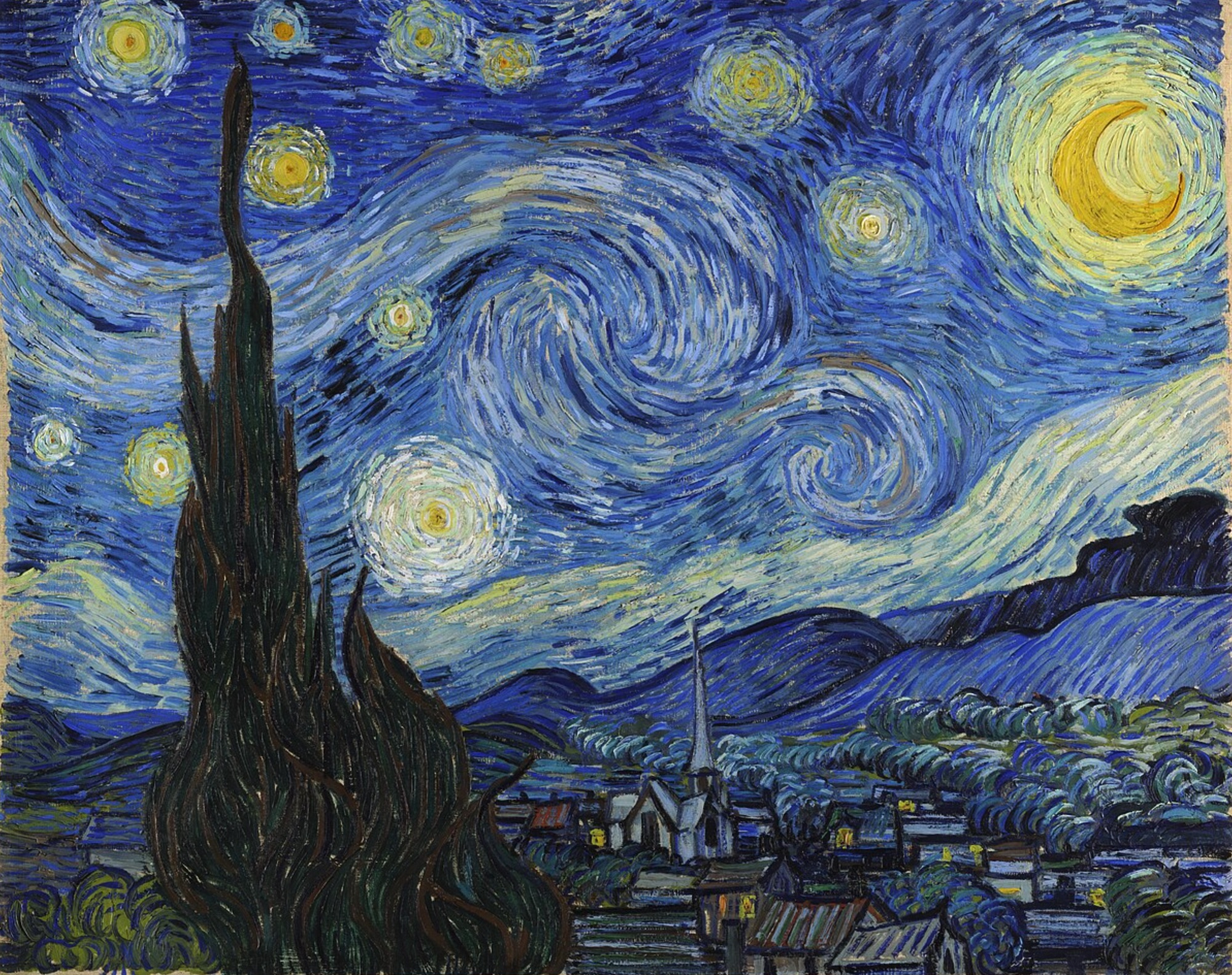 Notte Stellata van gogh