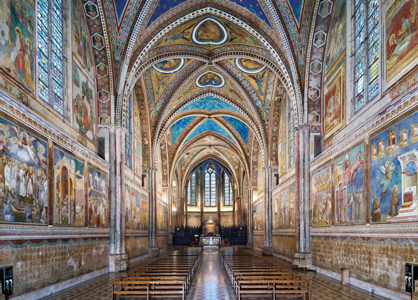 Basilica di Assisi – Volta della Basilica Superiore