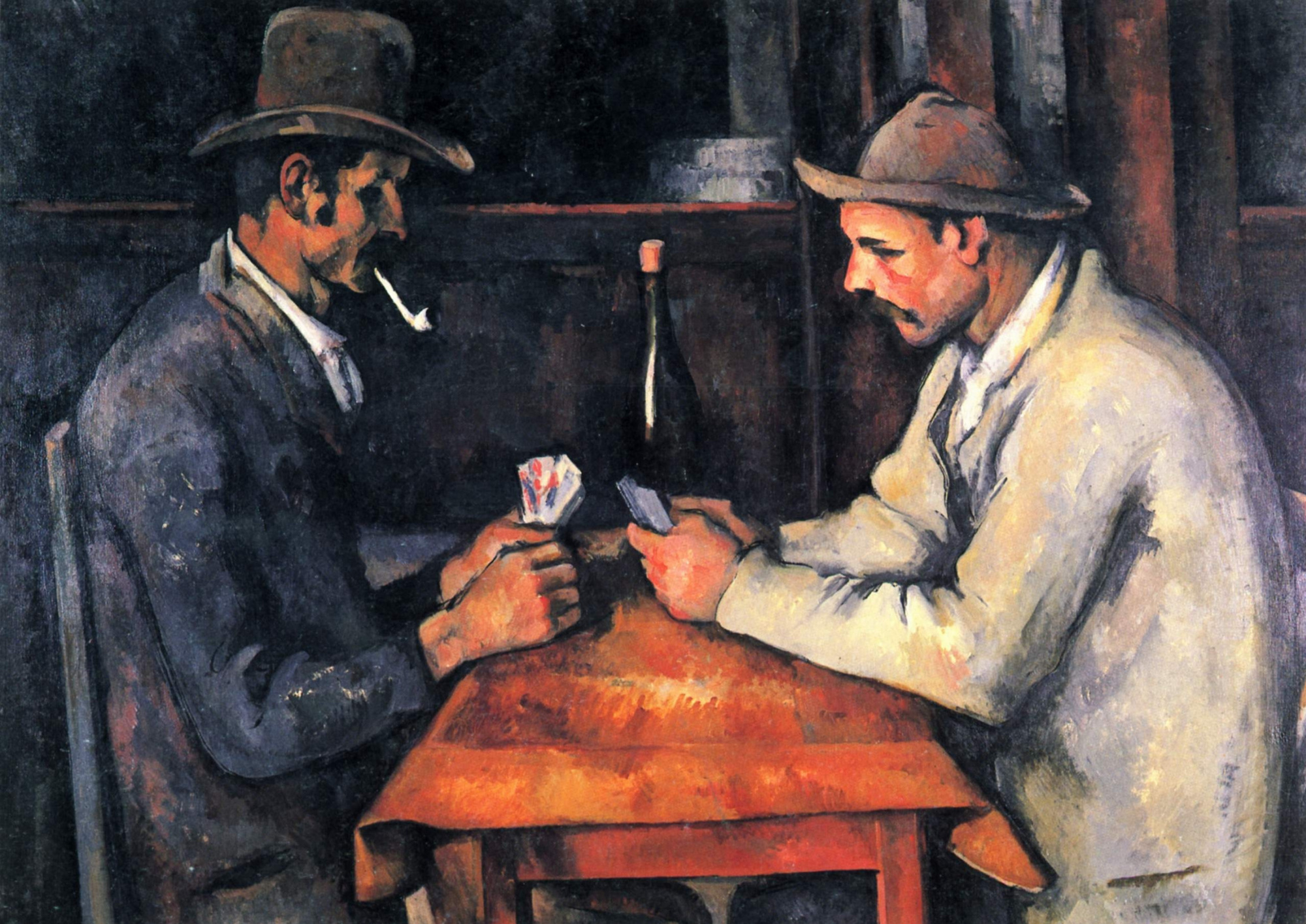 I giocatori di carte cezanne