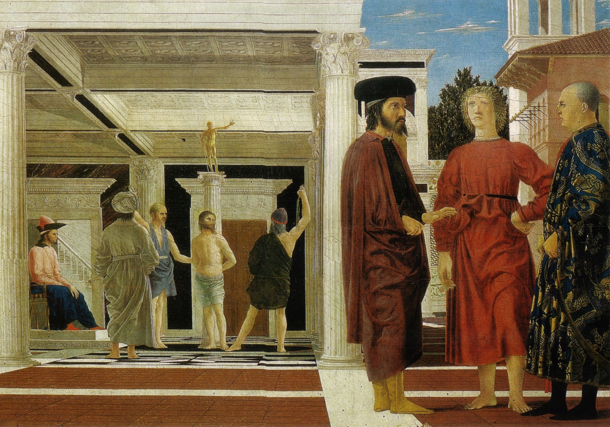La Flagellazione di Cristo Piero della Francesca