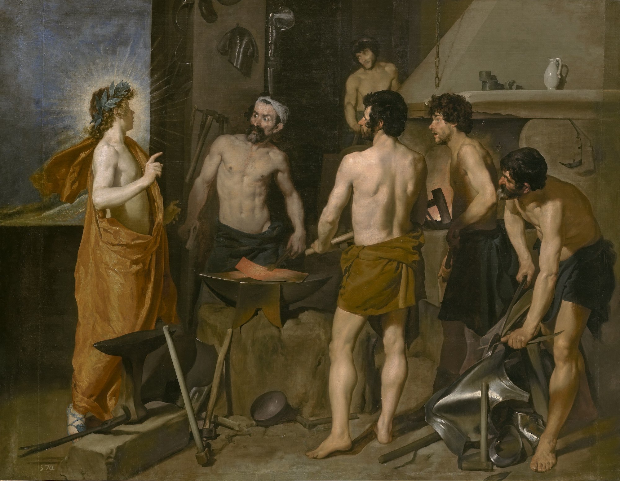 La fragua de Vulcano Velázquez