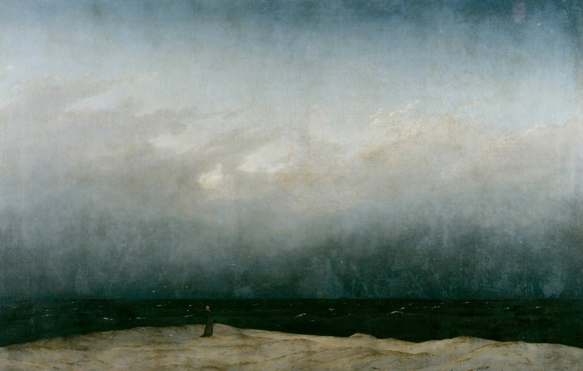Monaco al mare Caspar David Friedrich