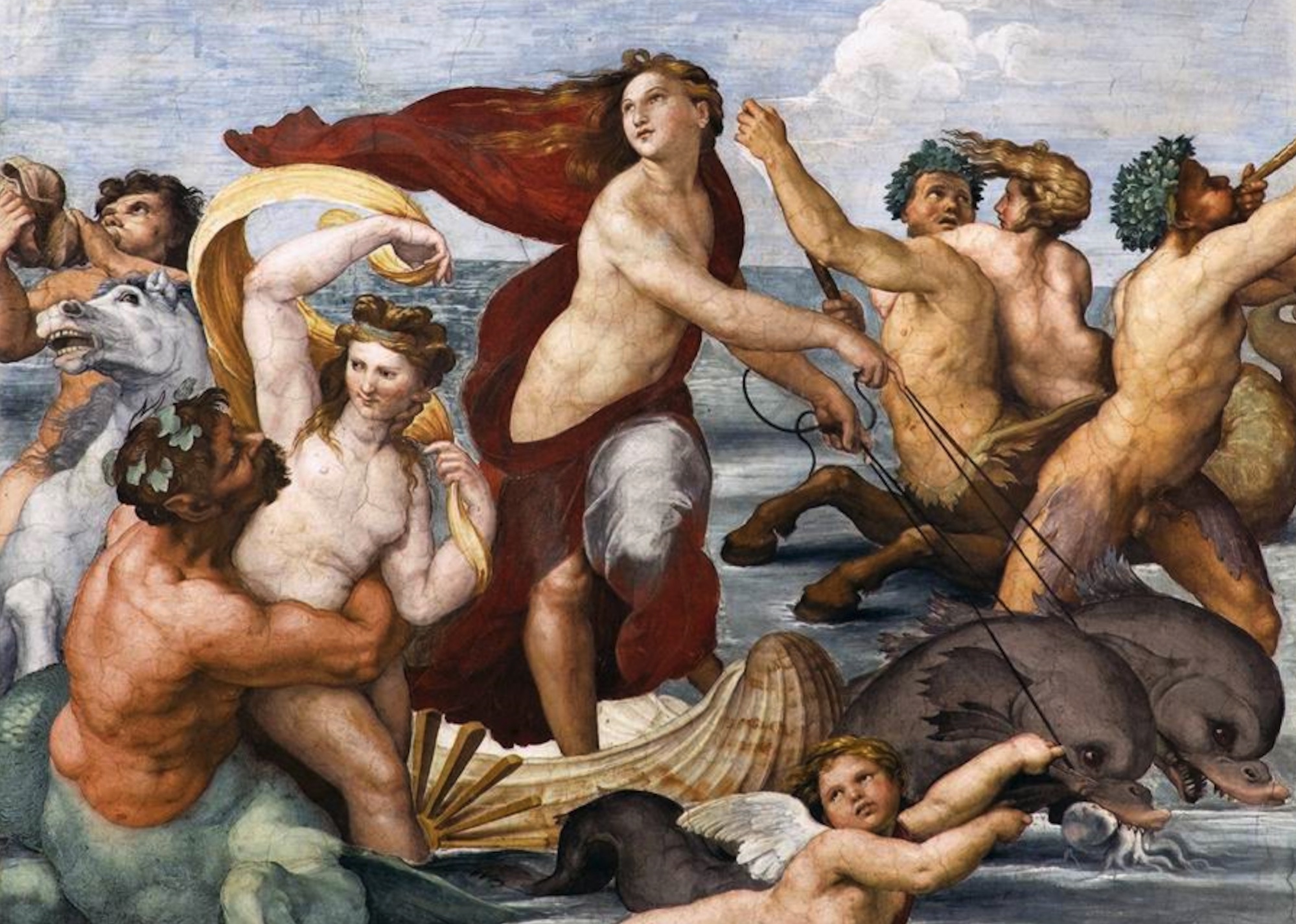 Trionfo di Galatea, Villa Farnesina