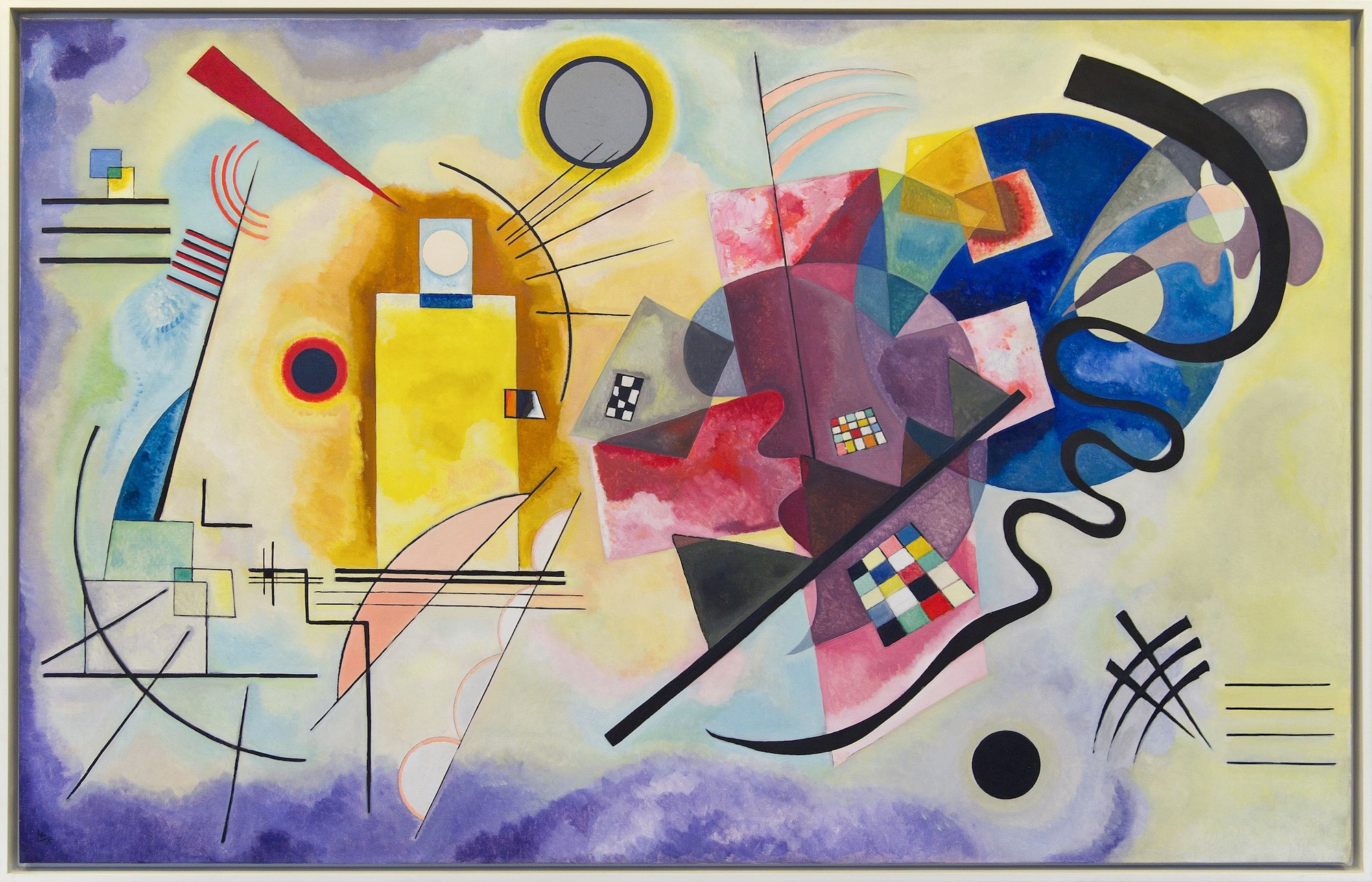 Yellow-Red-Blue kandinsky