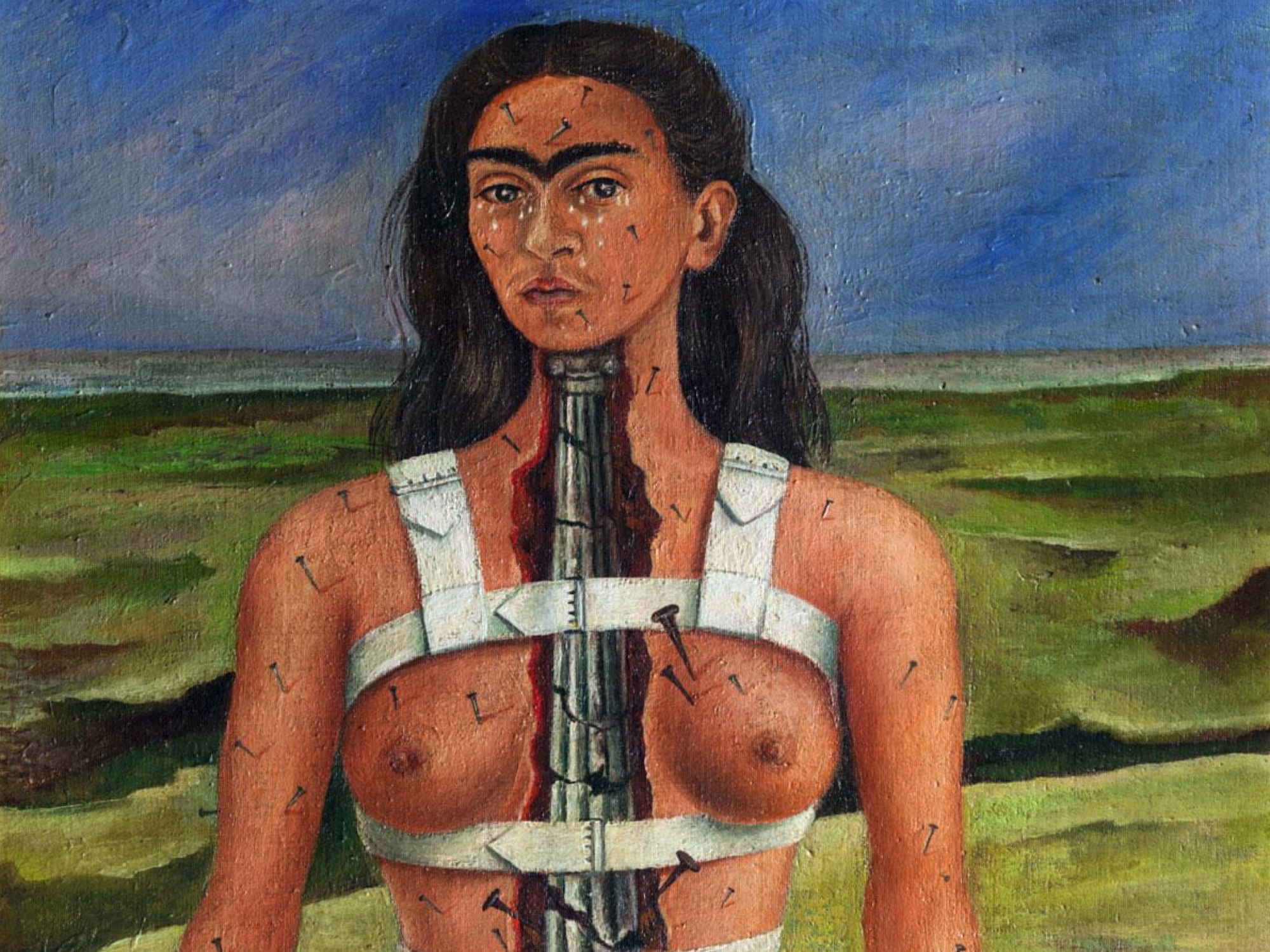 la colonna spezzata frida kahlo