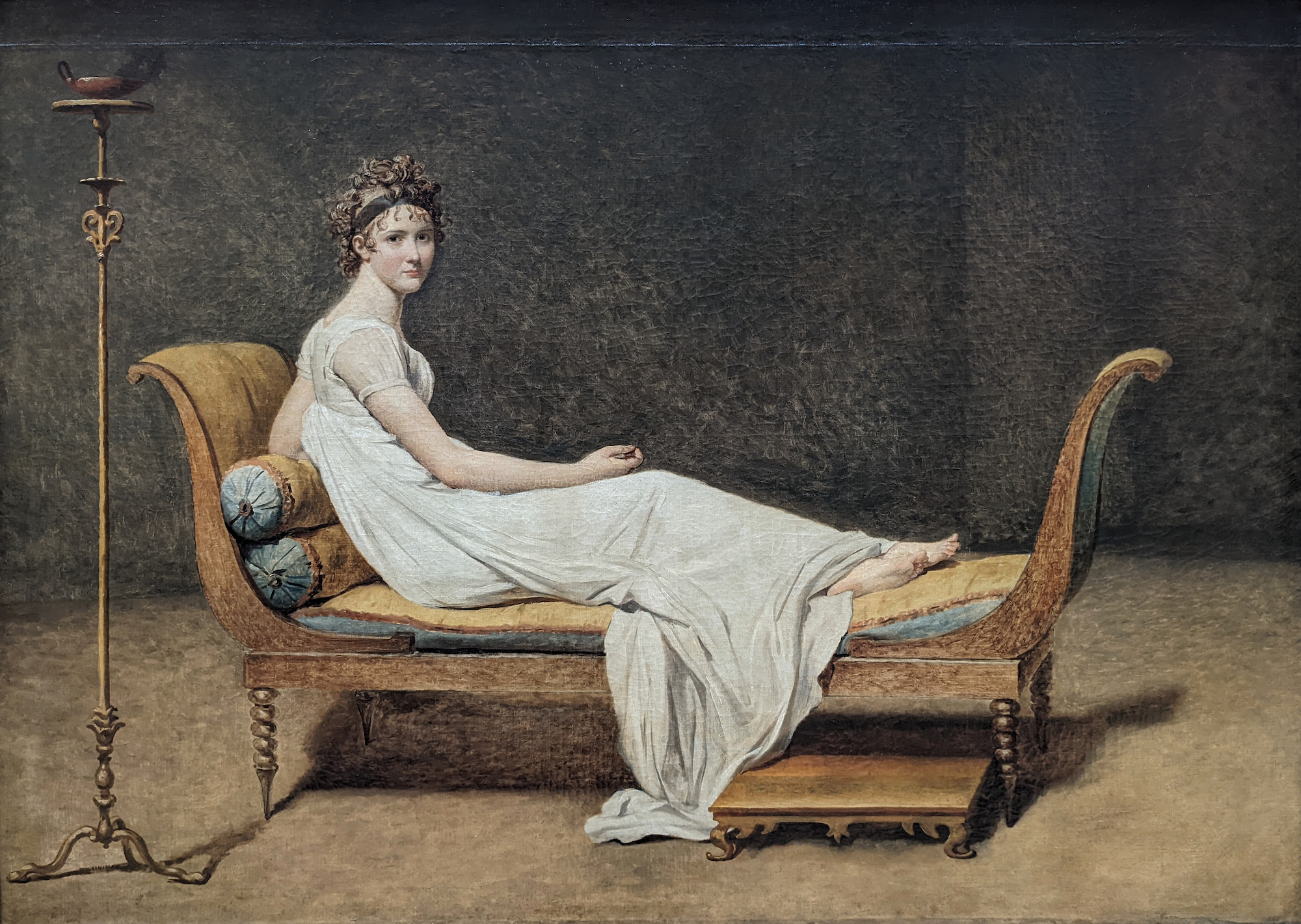 ritratto di madame recamier jacques louis david