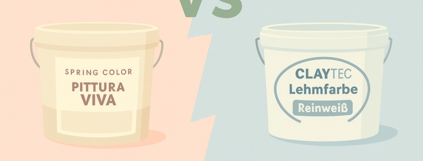 Pittura Viva VS Pittura Lahmfarbe