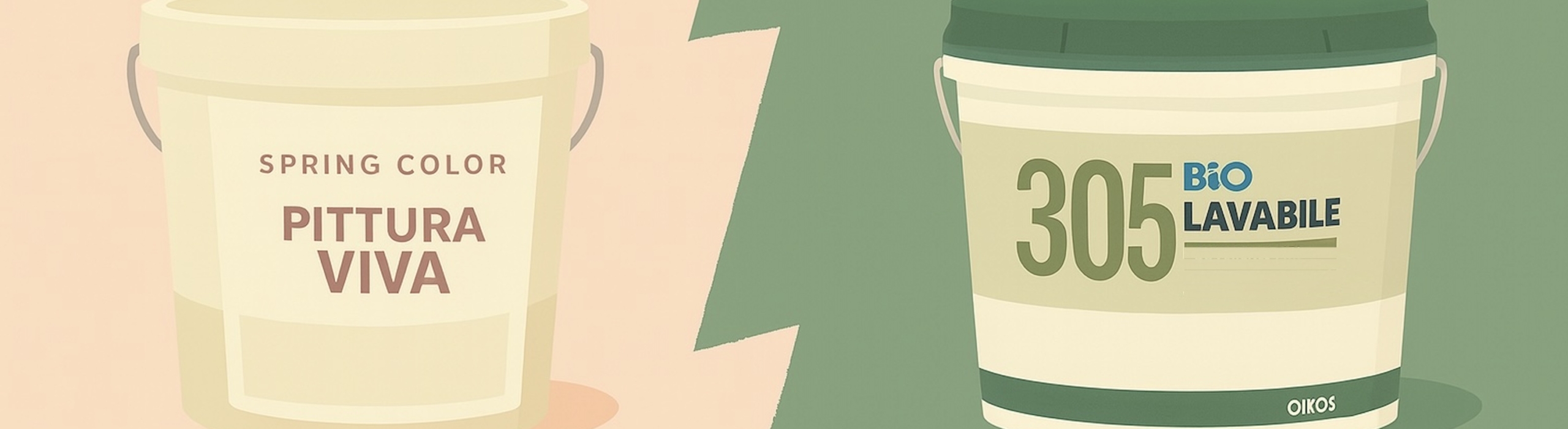 Pittura Viva vs 305 BioPittura Oikos