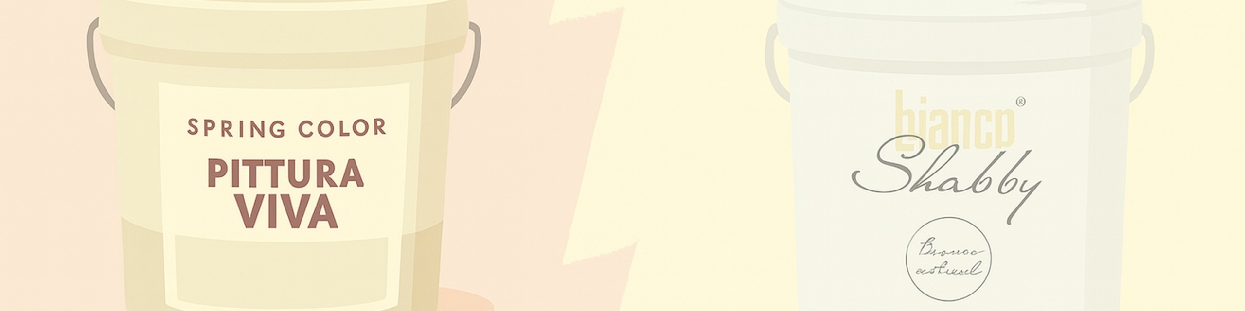 Pittura viva vs bianco shabby