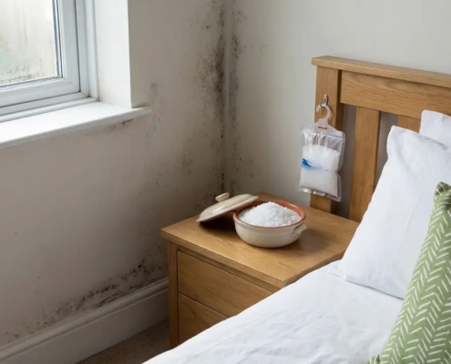 Muffe in Camera da letto